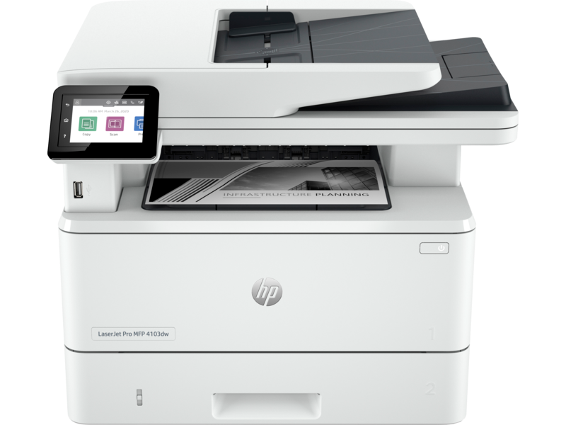 HP LaserJet Pro 4103dw Black and White Laser HP LaserJet Pro 4103dw Black and White Laser